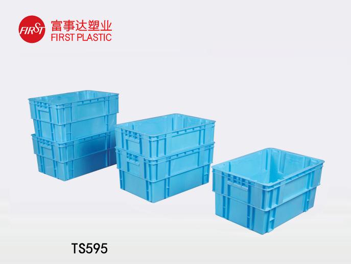 TS595翻转套叠91色蝌蚪周转箱